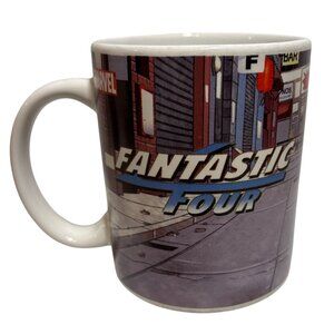 2005 Marvel Fantastic Four Comic Book Hero Ceramic Mug 16 Oz by Russ Berrie